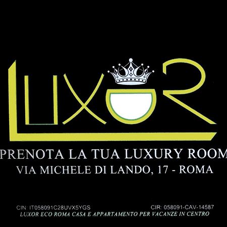 Luxor Eco Roma Casa E Appartamento Per Vacanze In Centro Piazza Bologna, Colosseo, Piazza Di Spagna, Vaticano, San Pietro, Sapienza, Fontana Di Trevi, Piazza Navona, Trastevere, Tiburtina, Termini, Aeroporto Dış mekan fotoğraf